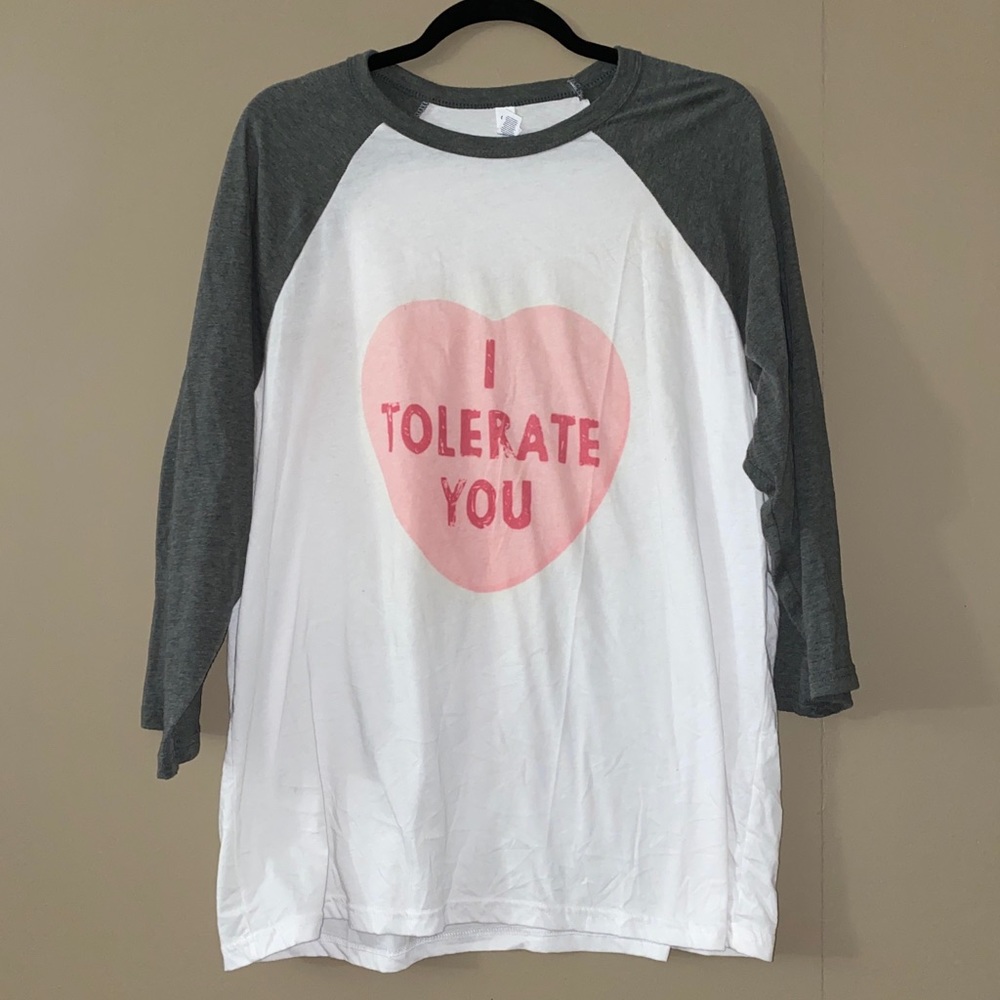 Valentine’s Day Graphic Tee I tolerate you